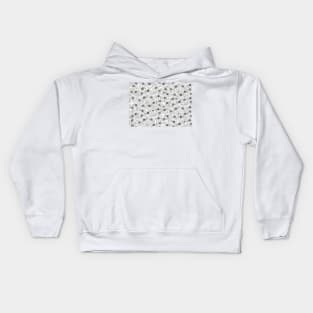 White Cosmos flowers Kids Hoodie